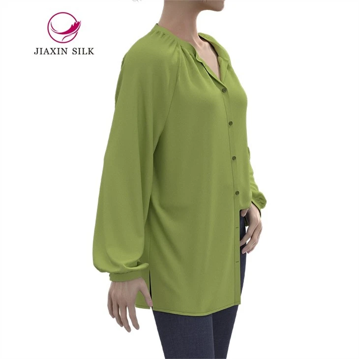 Silk Blouse With Basic Style suppliers